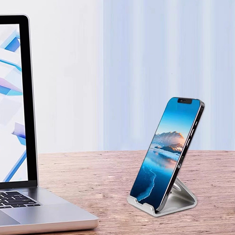 Tablet Phone Accessories - Penyangga Ponsel Desktop Logam untuk Smartphone