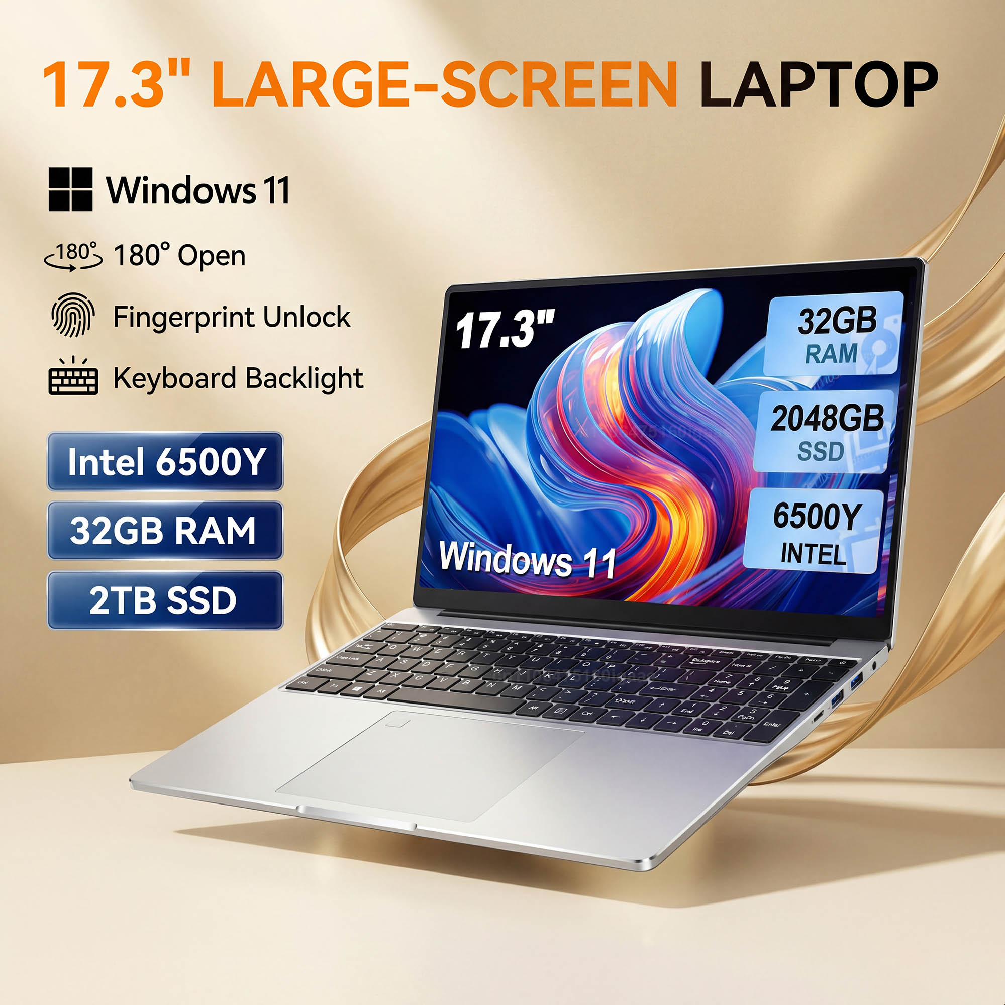 Windows Tablet Accessories - Laptop Layar Besar 17,3