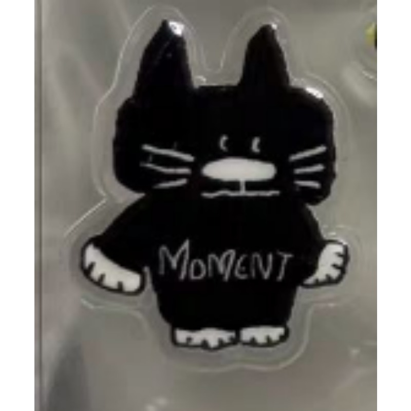 Tablet Phone Accessories - Stiker Resin Transparan 3D Bentuk Kucing