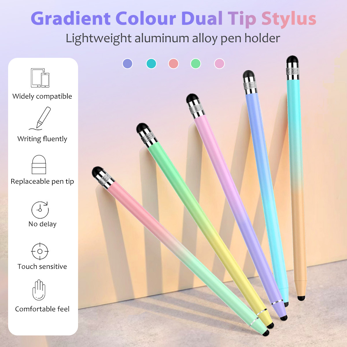 Pena Stylus Universal 2 in 1 u - Tablet Accessories For Kids ulasan dan harga
