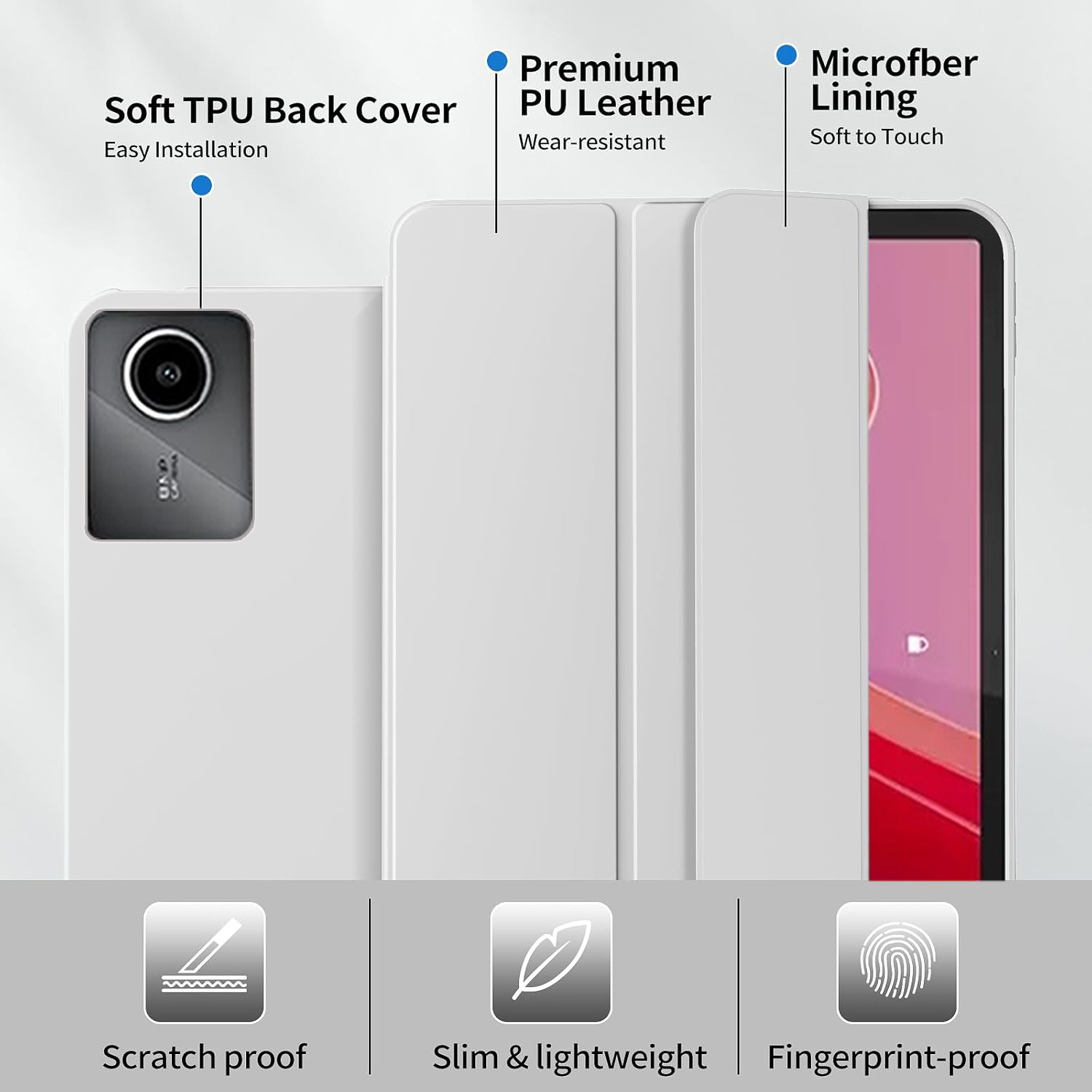 Casing Lipat Tiga Untuk Lenovo - Lenovo Tablet With Accessories ulasan dan harga