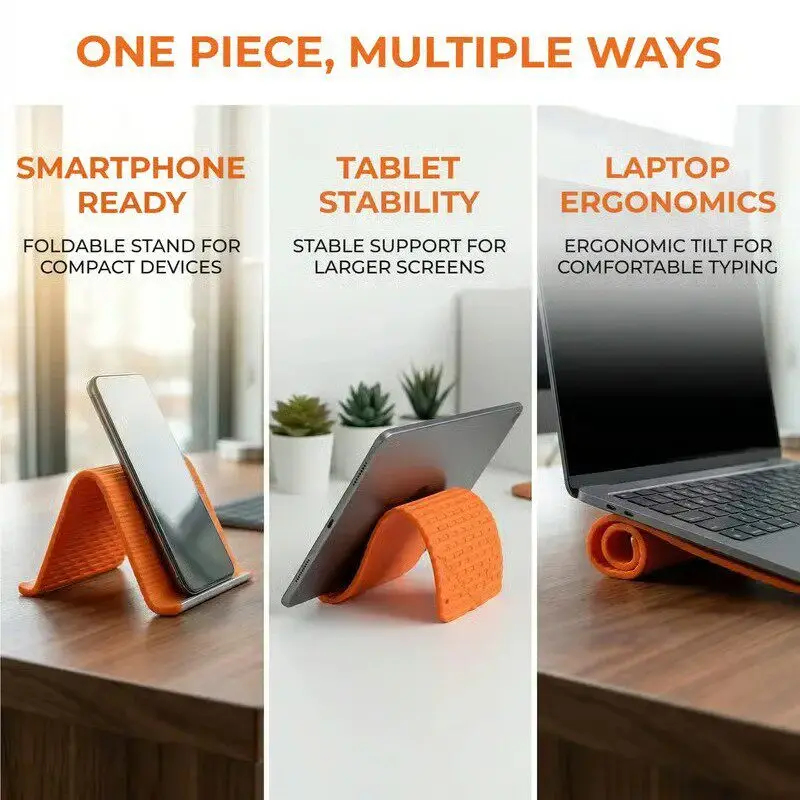 Penyangga Ponsel Lipat Silikon - Tablet Phone Accessories ulasan dan harga