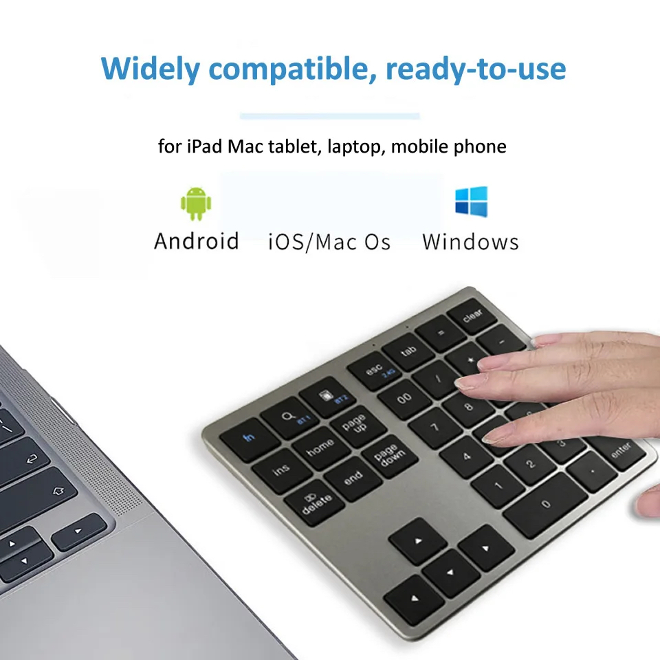 K35 papan ketik Digital, tombo - Bluetooth Trackpad ulasan dan harga