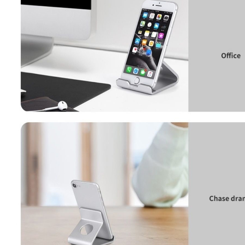 Penyangga Ponsel Desktop Logam - Tablet Phone Accessories ulasan dan harga