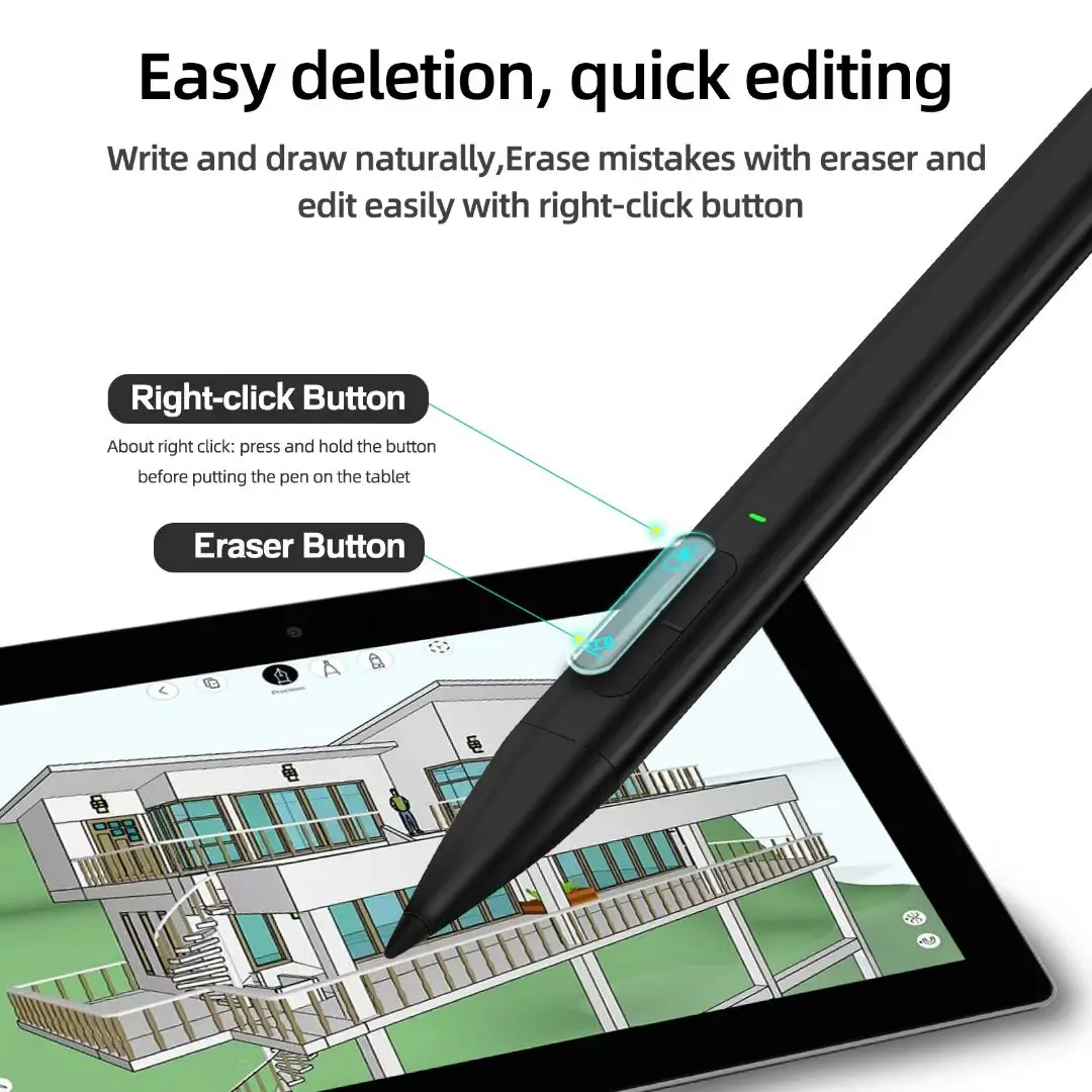 4096 Stylus Slim Pen 2 untuk M - Bluetooth Trackpad ulasan dan harga