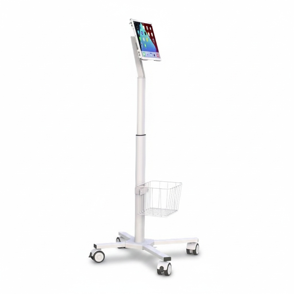 Troli Workstation Medis, Duduk - Tablet Stand Adjustable ulasan dan harga