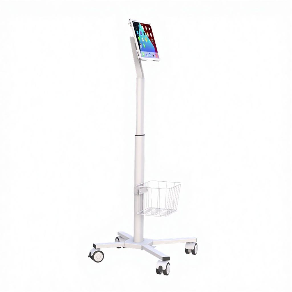 Troli Workstation Medis, Duduk - Tablet Stand Adjustable ulasan dan harga