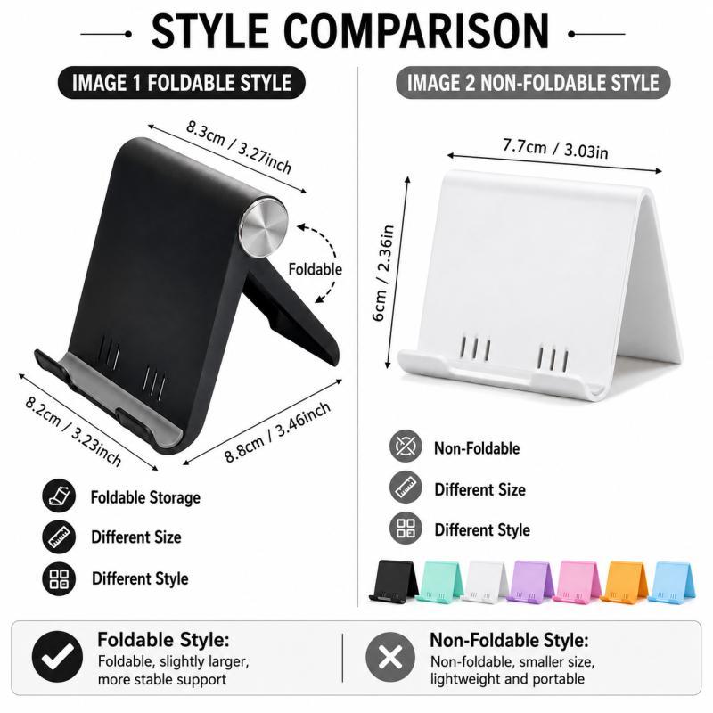 2 buah Penyangga Ponsel Lipat, - Tablet Phone Accessories ulasan dan harga