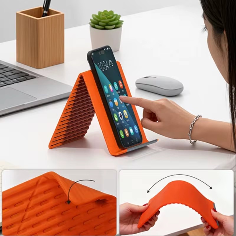 Penyangga Ponsel Silikon Lipat - Tablet Stand Adjustable ulasan dan harga