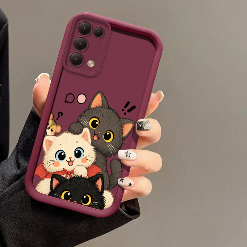 Casing Telepon Bertema Kucing  - Realme Note 50 ulasan dan harga