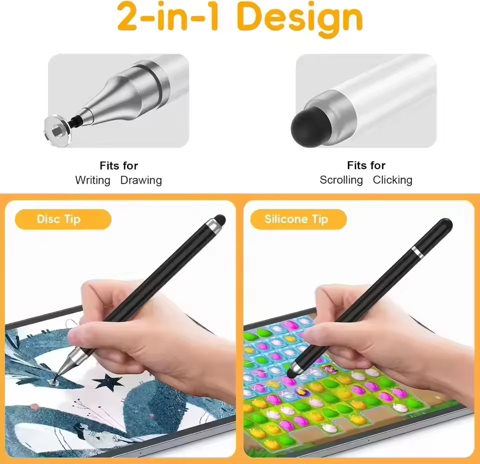 Pena Stylus Universal 2 in 1 u - Tablet Phone Accessories ulasan dan harga